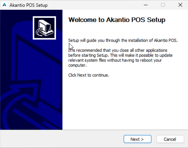 Akantio POS Setup Wizard